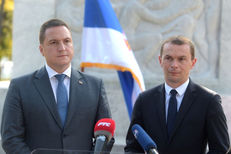Бранко Ружић и Оливије Дисопт