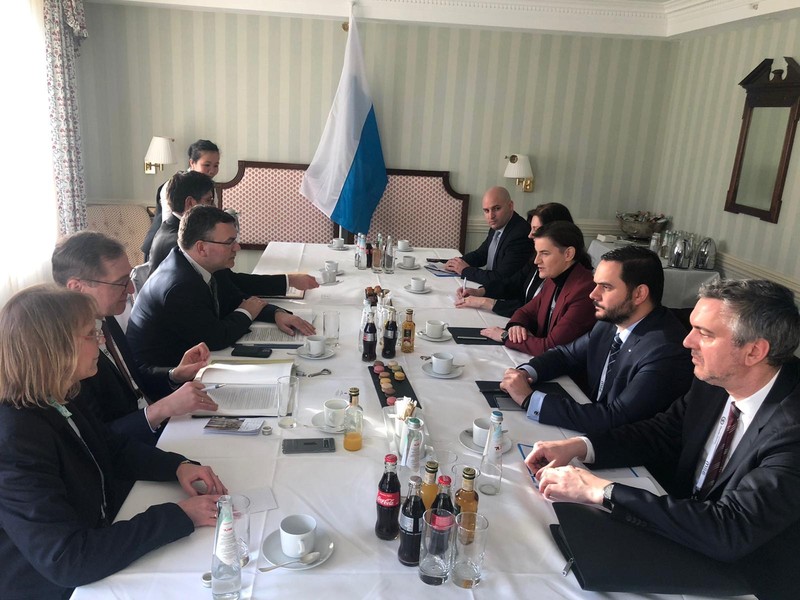 Флоријан Херман и Ана Брнабић