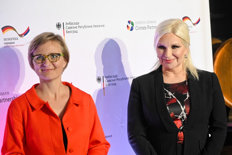 Францискa Брантнер и Зорана Михајловић